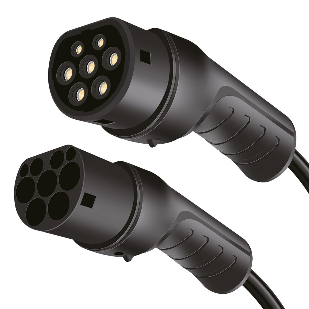 LogiLink E-Auto-Ladekabel, Typ 2, 3-phasig, 32 A, 22 kW, mit Tasche, 5 m, 5 m