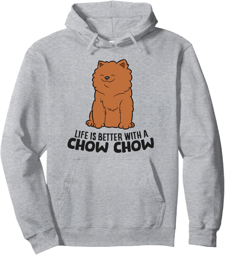 Chow Chow Hund Das Leben ist besser mit einem Chow Chow Pullover Hoodie