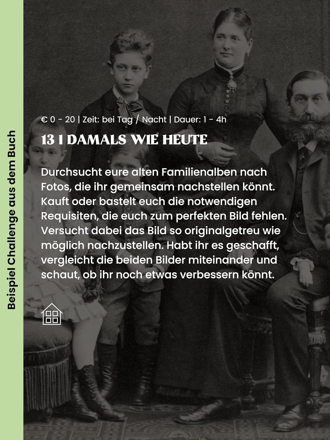 Memories2Make® Challengebuch mit 32 Abenteuern für Familien - Persönliches Erinnerungsbuch zum Versc