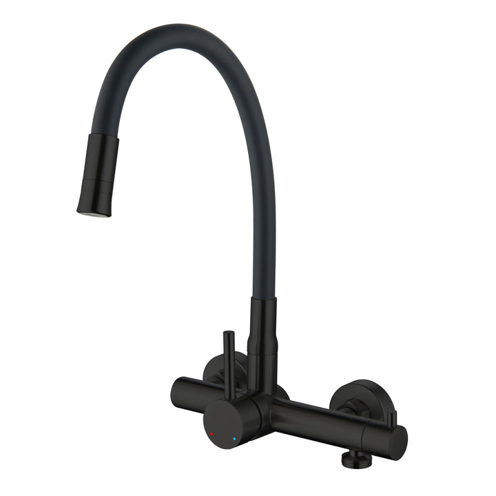 Wandarmatur Küche mit 3/4 Zoll Anschluss für Geschirrspüler/Waschmaschine, Küchenarmatur Wandmontage