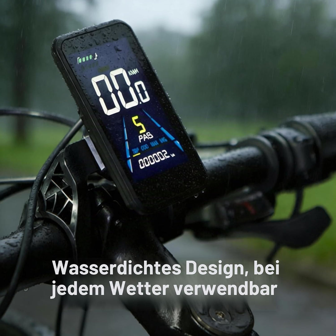 LCD-Bildschirme für Elektrofahrräder, NC-81F, wasserdicht, Armaturenbrett, Computer, E-Bike-Panel, A