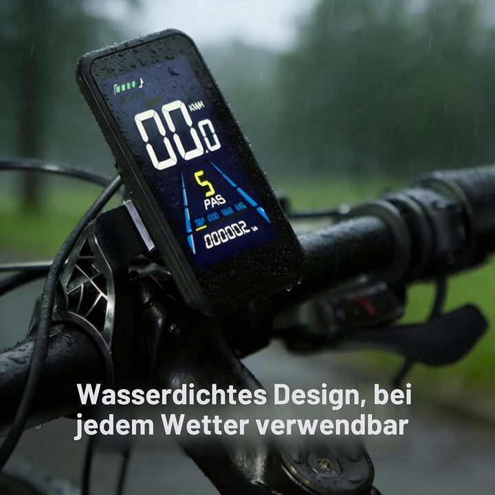 LCD-Bildschirme für Elektrofahrräder, NC-81F, wasserdicht, Armaturenbrett, Computer, E-Bike-Panel, A