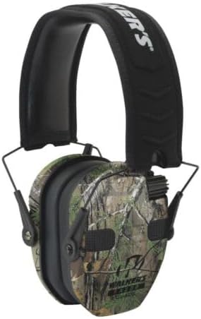 Walker's Razor Slim Electronic Muffs, Schwarz