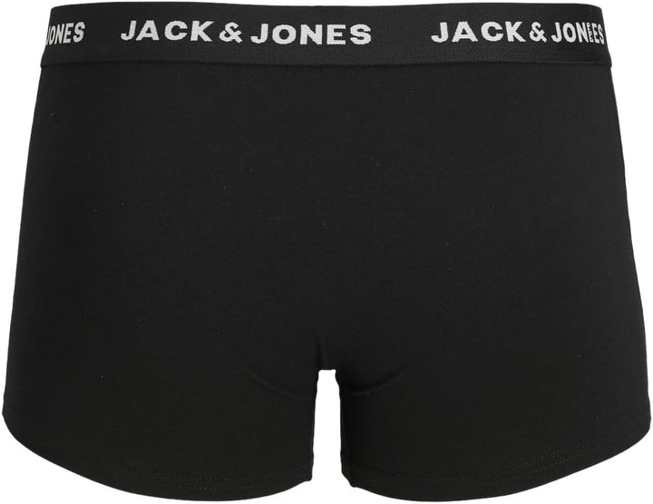 Jack Jones Boxershorts 4er Pack Mix Trunks Boxer Short Unterhose M Mix/Black 4pack, M Mix/Black 4pac