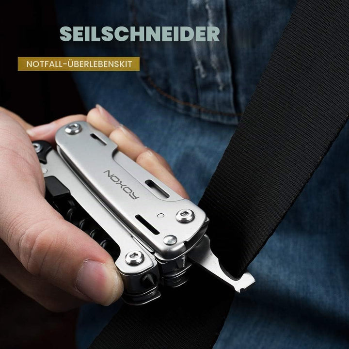 KH-Security 350136 security Unisex – Erwachsene Roxon Storm Multifunktionstool 16 teilig Multitool,