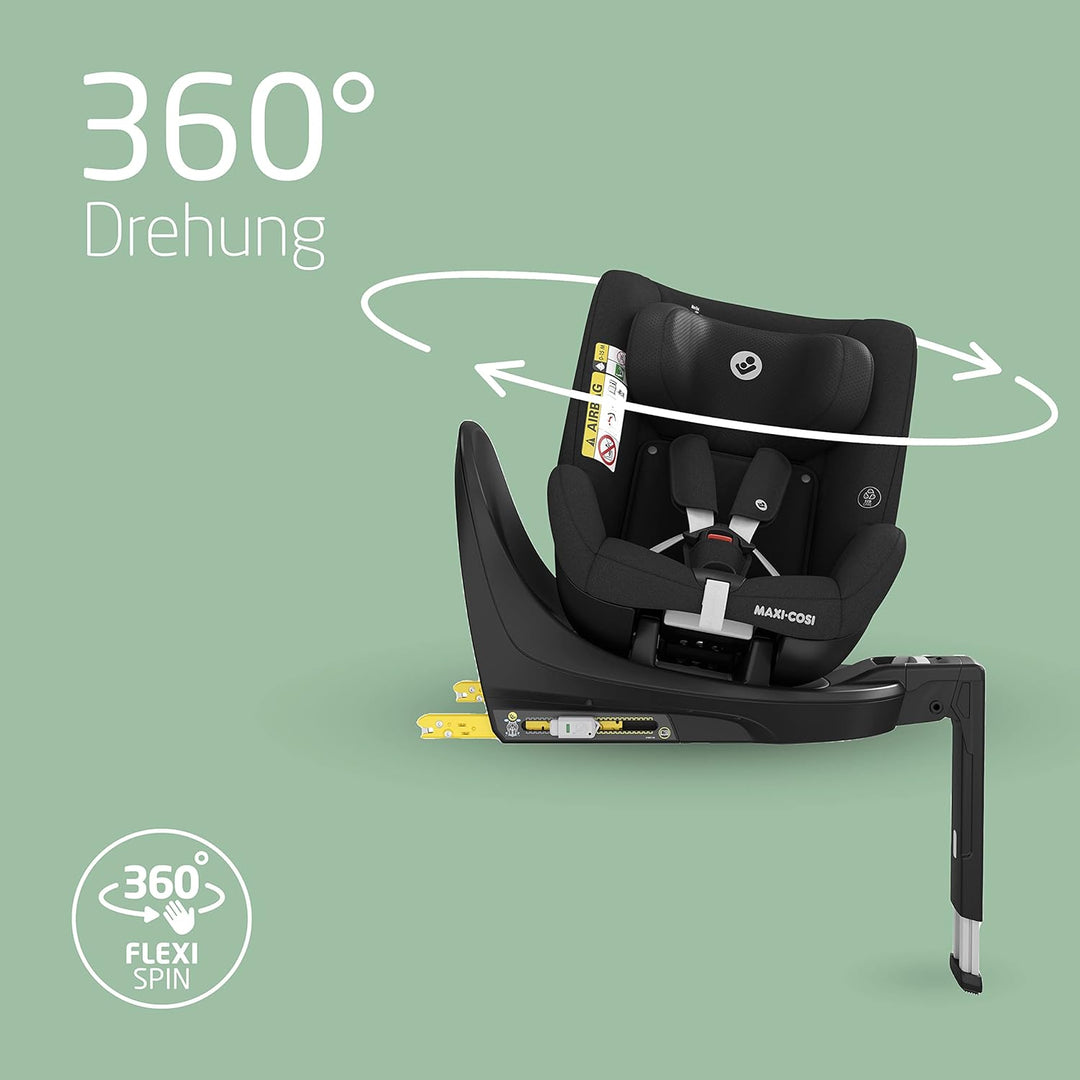 Maxi-Cosi Mica Eco i-Size, Autositz 360 Grad drehbar, 3 M–4 J (61–105 cm), i-Size Baby Autositz, 5 L
