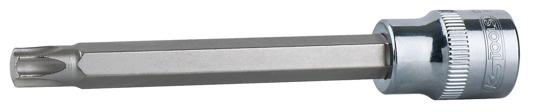 KS Tools 918.1651 1/2" CHROMEplus Bit-Stecknuss TX, lang, T70