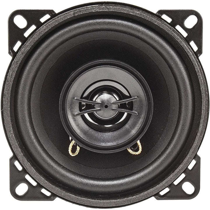 tomzz Audio 4000-010 Retro Look Aufbau Lautsprecher-Satz im Gehäuse DIN 100mm Lautsprecher 2-Wege Ko