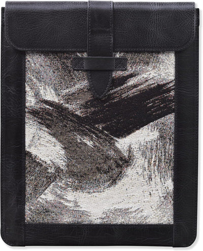 LONDO Echtleder-Ärmeltasche für Ipad - Small Schwarz Small, Schwarz Small