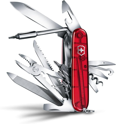 Victorinox Taschenmesser Cyber Tool L (39 Funktionen, Metallfeile, Bit-Schlüssel, Kugelschreiber, Za