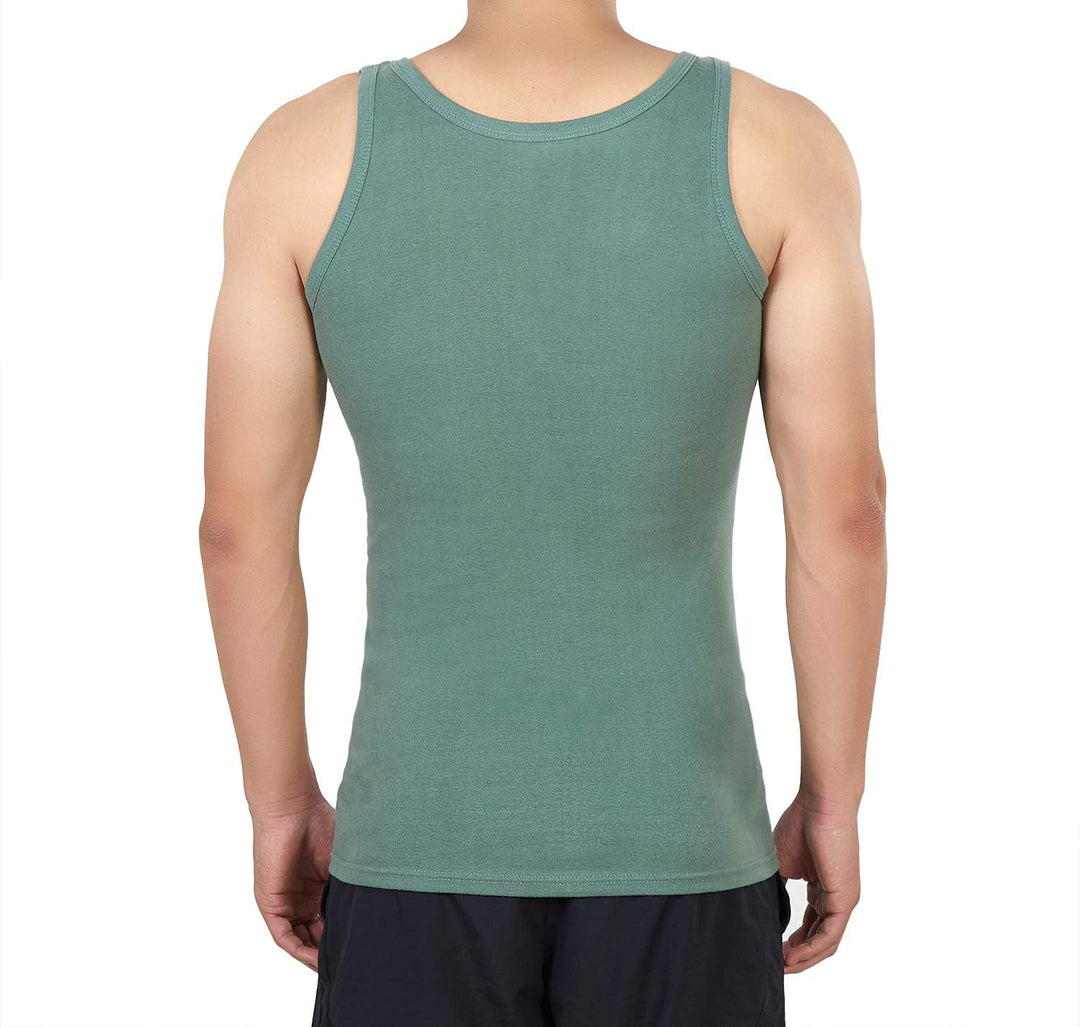 NUOZA 3/5er Pack Unterhemd Herren Tank Top Viele Farben 100% Hochwertige Baumwolle Schrumpft Nicht V
