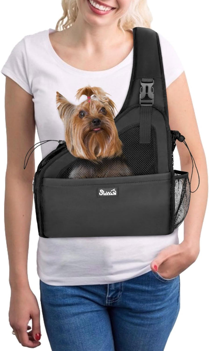 Eyein Hundefreundlich Tragetücher Hunde, Hände frei Reisetasche für kleine Haustiere mit verstellbar