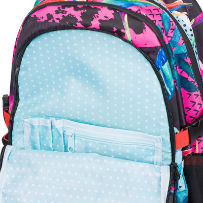 Baagl Schulrucksack für Jungen Mädchen Teenager - Skateboard Rucksack - Kinderrucksack mit Laptopfac