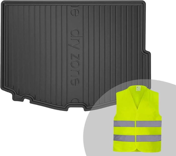 FROGUM DryZone Gummimatte Ganzjährige Praktische Auto Kofferraummatte Kofferraumwanne passend für Re