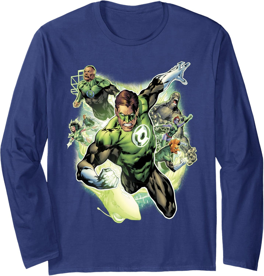 Green Lantern Flying Corps Langarmshirt