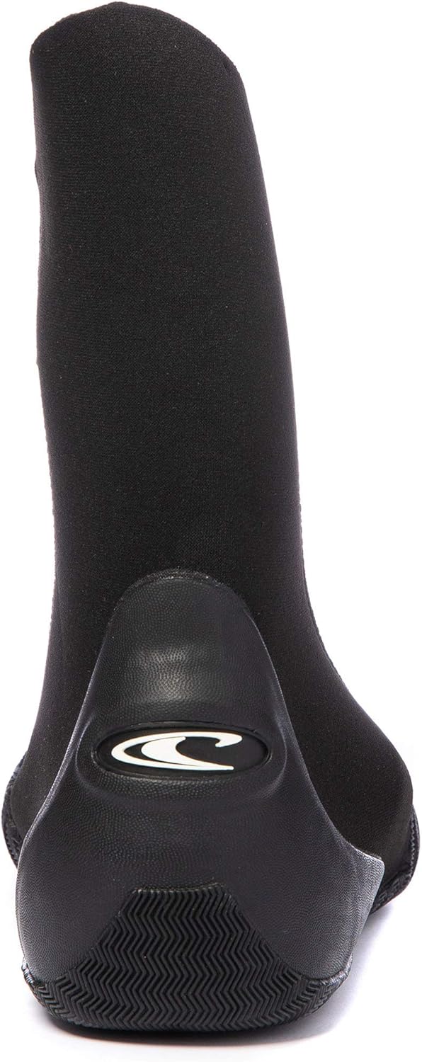 O';Neill Epic 3mm runden Zehen - Schwarz - Leicht - Unisex - Leichter Doppelschicht aus flüssigem Sc