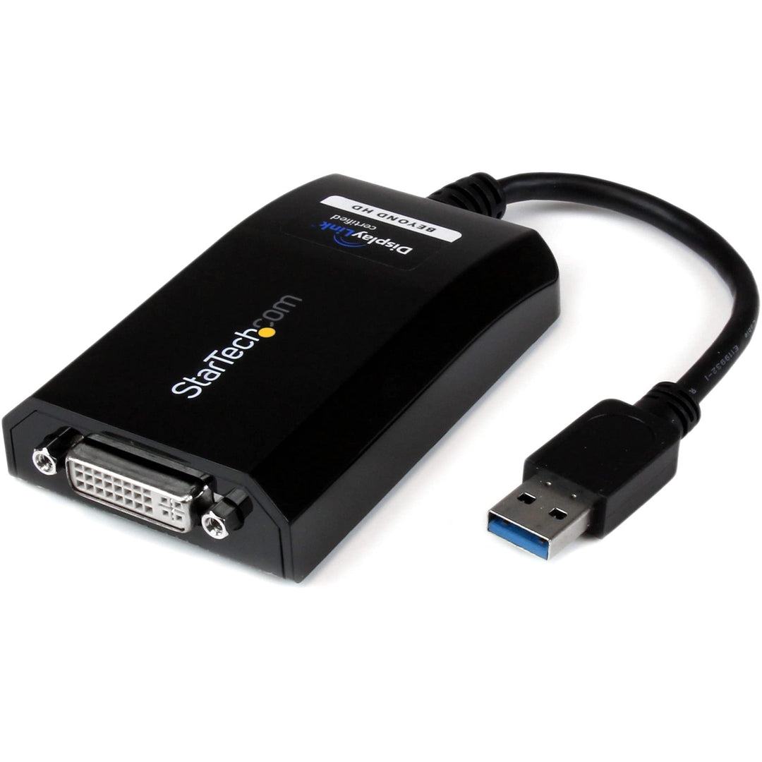 StarTech.com USB 3.0 auf DVI / VGA Adapter - 2048x1152 - Externe Video und Grafikkarte - Adapterkabe