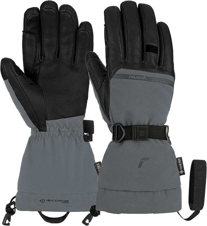 Reusch asphalt / black 7.5, asphalt / black 7.5