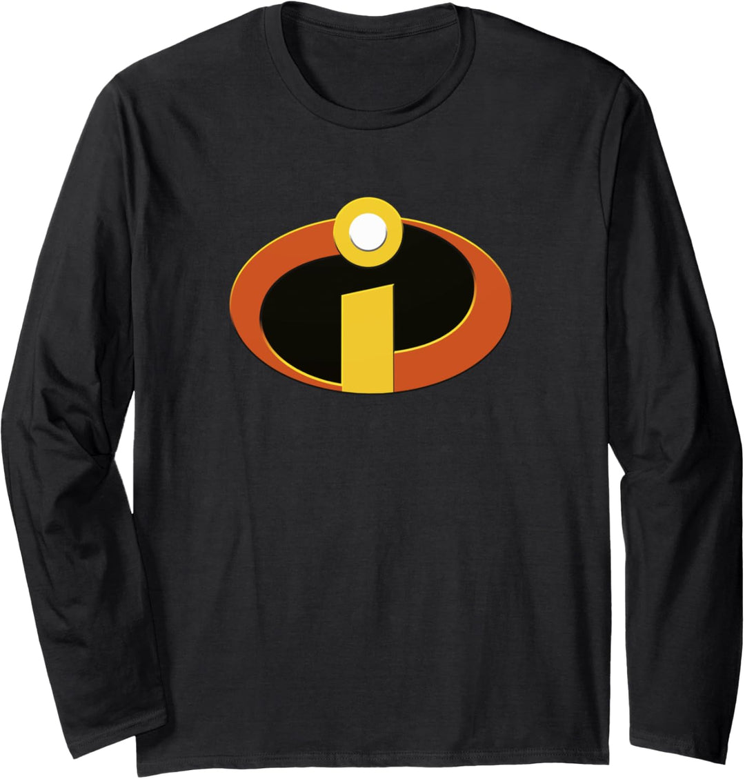 Disney Pixar Incredibles Logo Langarmshirt