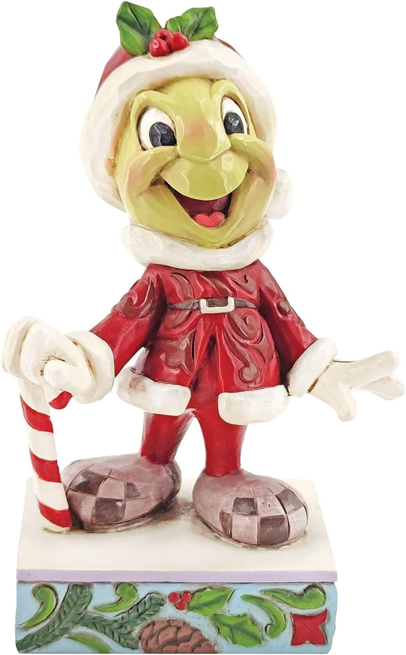 Disney Traditions Christmas Jiminy Cricket Figur, Mehrfarbig, 11,5 cm 11,5 cm Mehrfarbig, 11,5 cm Me