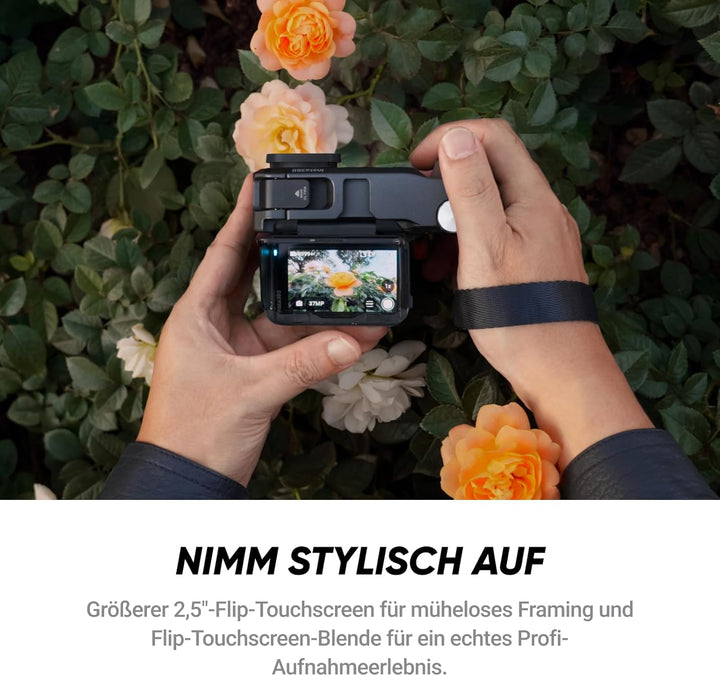 Insta360 Ace Pro 2 Flash Print-Bundle – wasserdichte 8K Action-Cam, mit Leica entwickelt, 1/1,3"-Sen