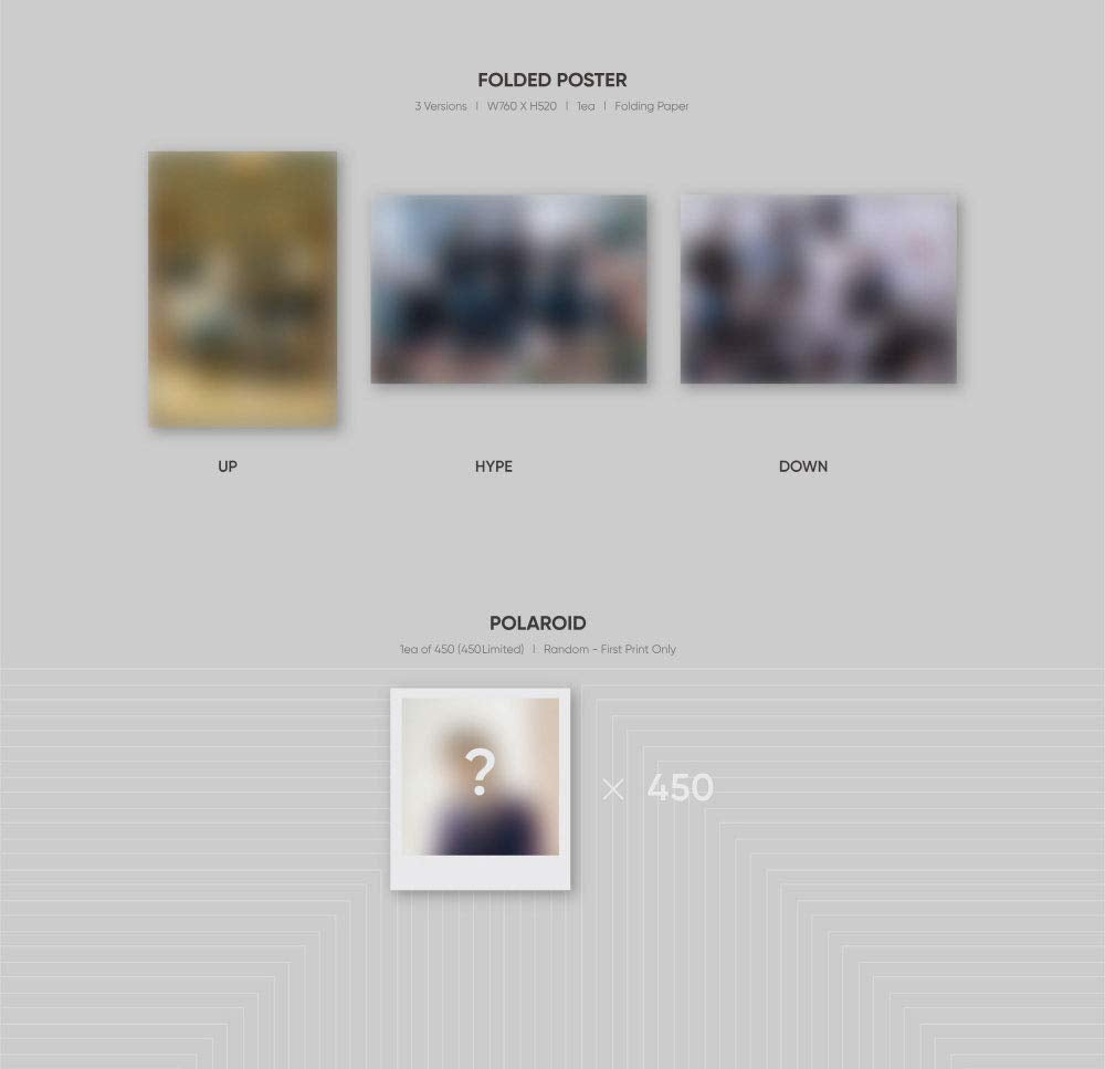 ENHYPEN - BORDER : CARNIVAL (2nd Mini Album) Album+Extra Photocards Set (UP ver.), Up Ver.