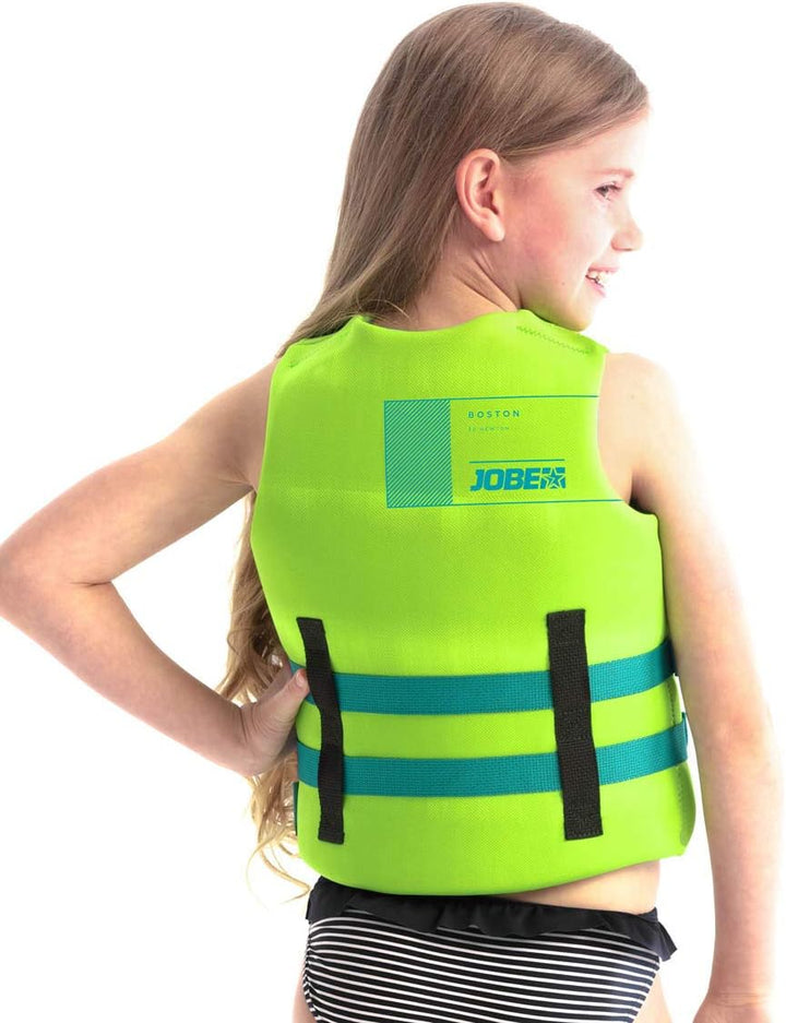 Jobe Neopren Vest Kids Neo Vest Kinder Schwimmweste Neoprenwest Green 152, 152