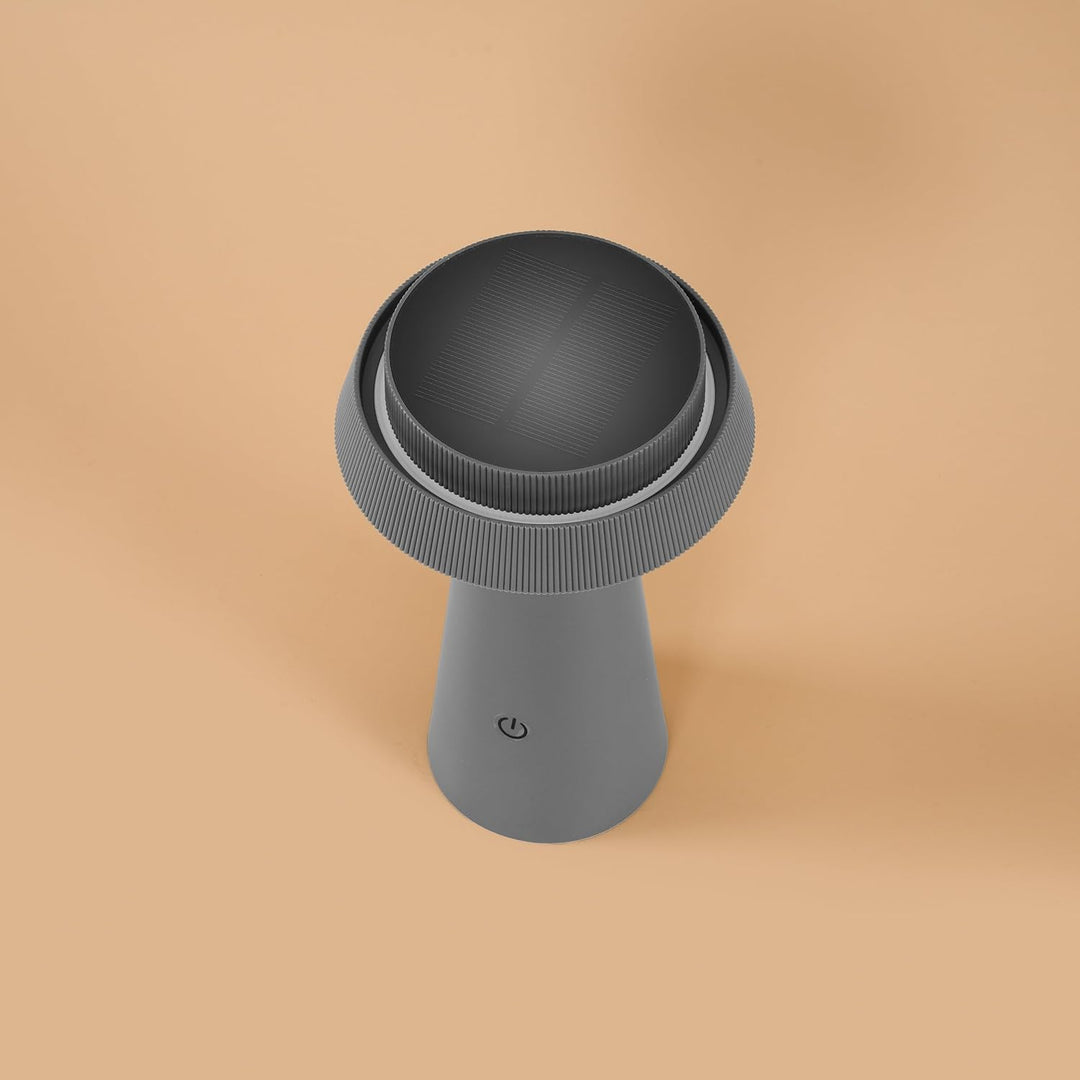 Esotec Solar Tischleuchte Campingleuchte Sissi 23 CCT, dimmbar, LiIon Akku, USB-C Ladebuchse, Tischl