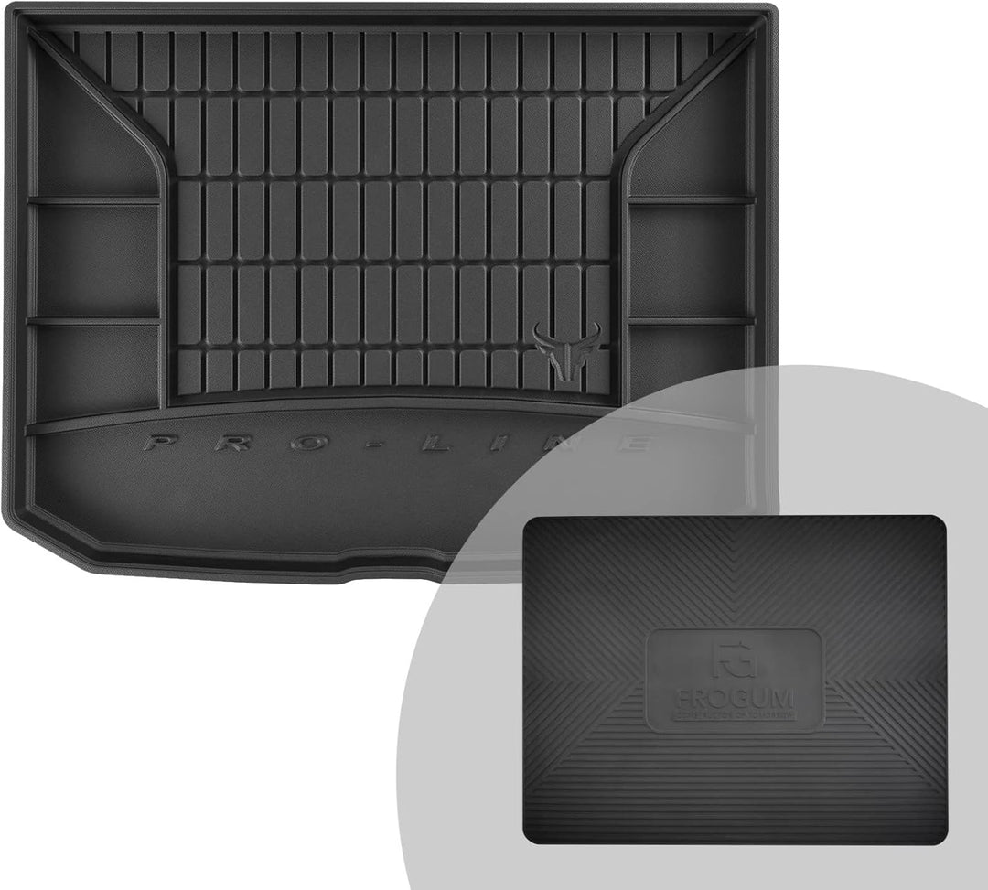 FROGUM ProLine 3D Gummimatte Exklusive Auto Kofferraummatte Kofferraumwanne für Audi A3 Sportback 8V