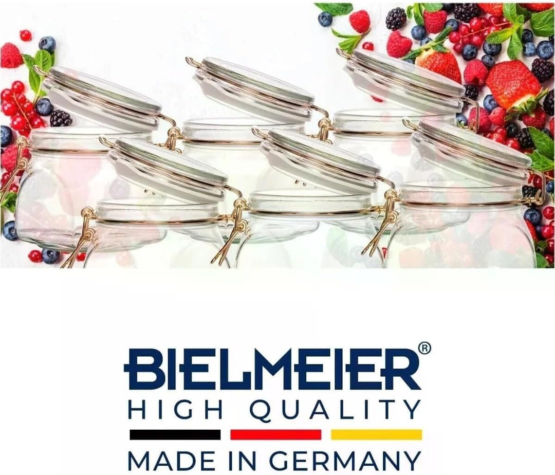 Bielmeier Einkochautomat 9L Emaille Weiss – 1000W Einkochtopf mit 3/8″ Edelstahl-Auslaufhahn & Ersat