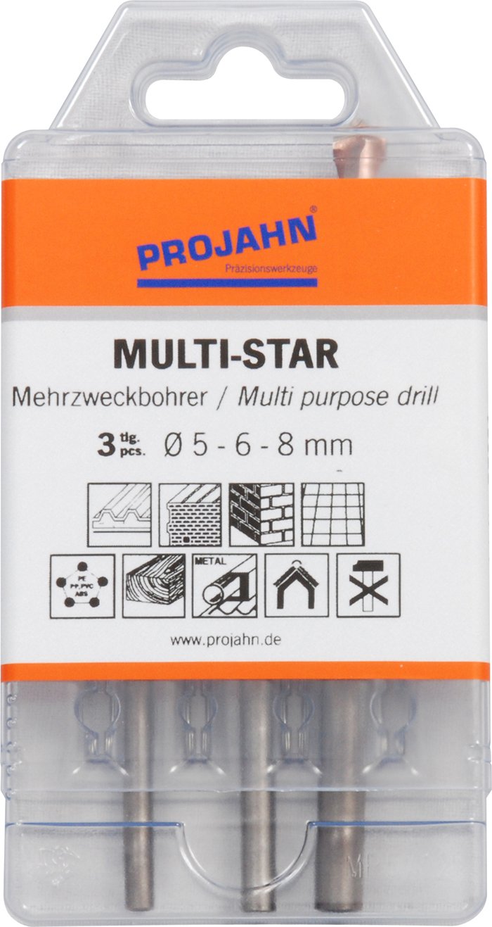 Projahn Multi-Star Satz 3-teilig 5, 6, 8 mm 57001