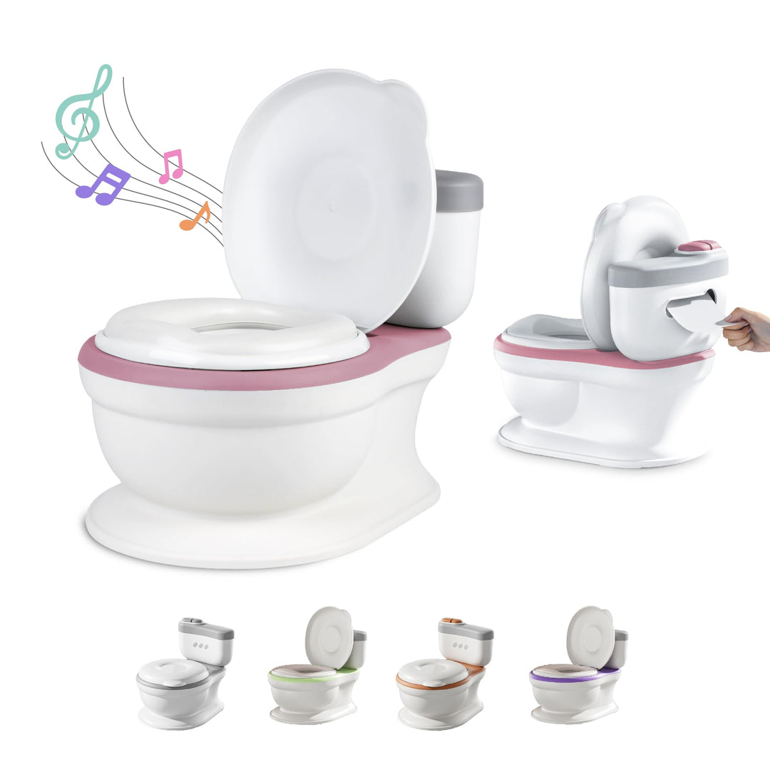 Baby-töpfchen Mit Geräusch Für Töpfchentraining - Baby- Und Kindertoilette - Bequem, Rutschfest Mit