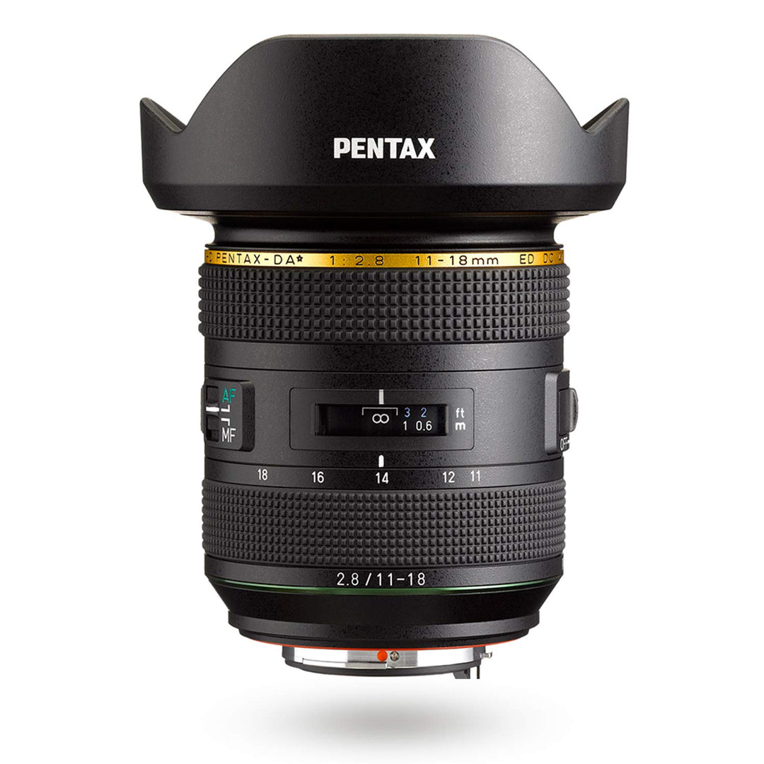 HD PENTAX-DA* 11-18 mmF2.8ED DC AW Ultraweitwinkel-Zoomobjektiv 17-27,5 mm (entspricht 35 mm-Format)