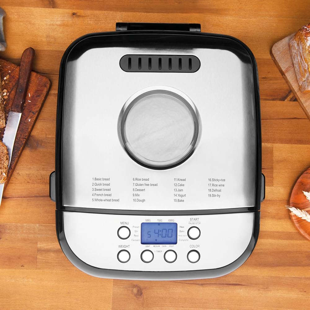 GASTROBACK Brotbackautomat mit eleganten Kunststoff-Design - Genussvoll verschiedenste Variationen m