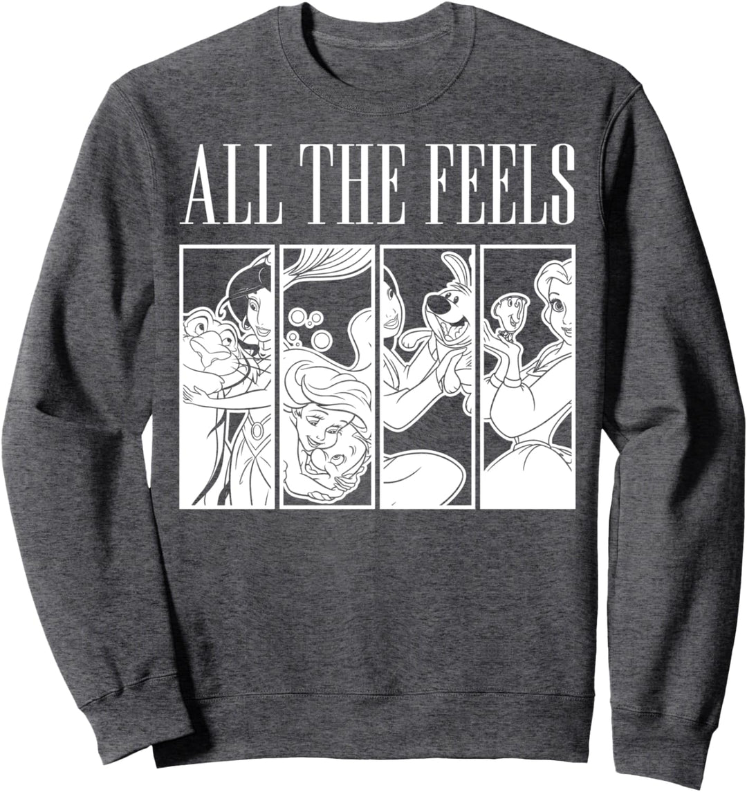 Disney Princess All The Feels Boxes C1 Sweatshirt