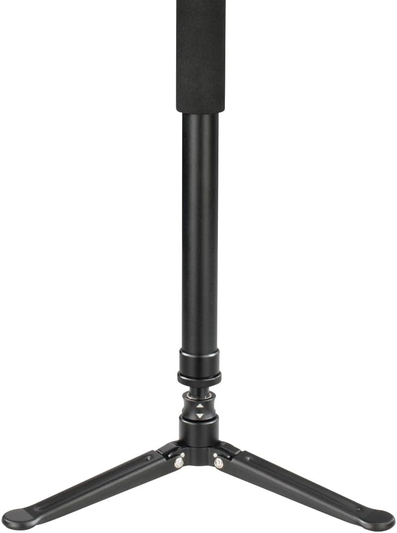 Hama Einbeinstativ Smooth, 155 Click, mit Spinnenhalter