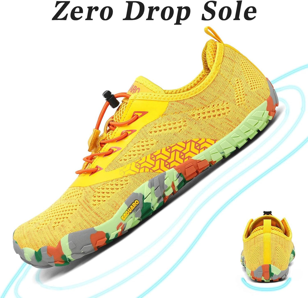 SAGUARO Unisex Barfussschuhe Traillaufschuhe Schnell Trocknend Wassersportschuhe, Gr. 36-47 39 EU Ge