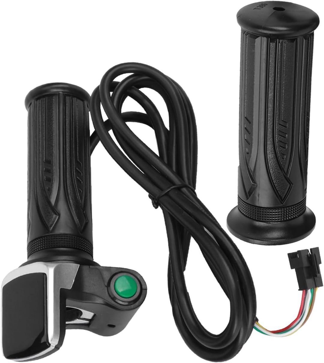 Demeras Geschwindigkeit der Gasgriffsteuerung LCD Elektrische Mengenanzeige Drehzahlregelung E-Bike(