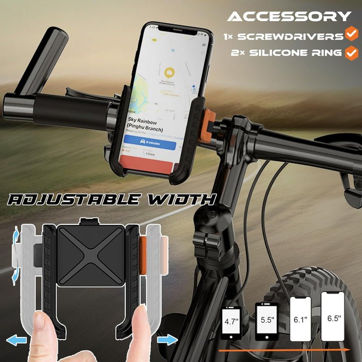 E Scooter Schloss, Schloss für E Scooter mit Halterung, Fahrrad Schloss Diebstahlsicher, Handschelle