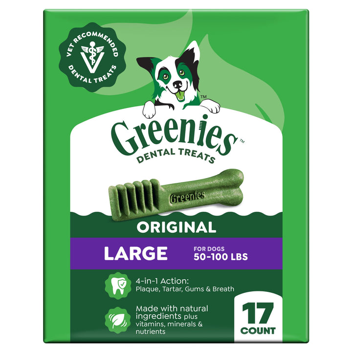 Greenies Original Dental Hund behandelt, 17 Stück, 17 Stück