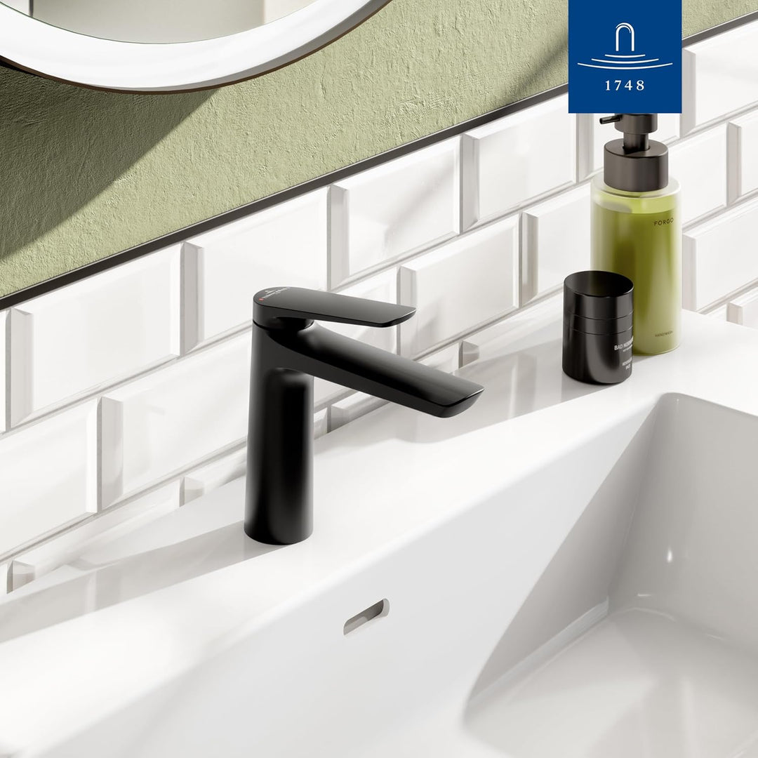 Villeroy &amp; Boch Oasis Waschtischarmatur - Waschbeckenarmatur wassersparend mit Keramikkartusche - Wa