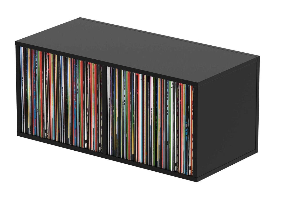 Glorious Record Box black 230 - bis zu 230 Platten im 12&