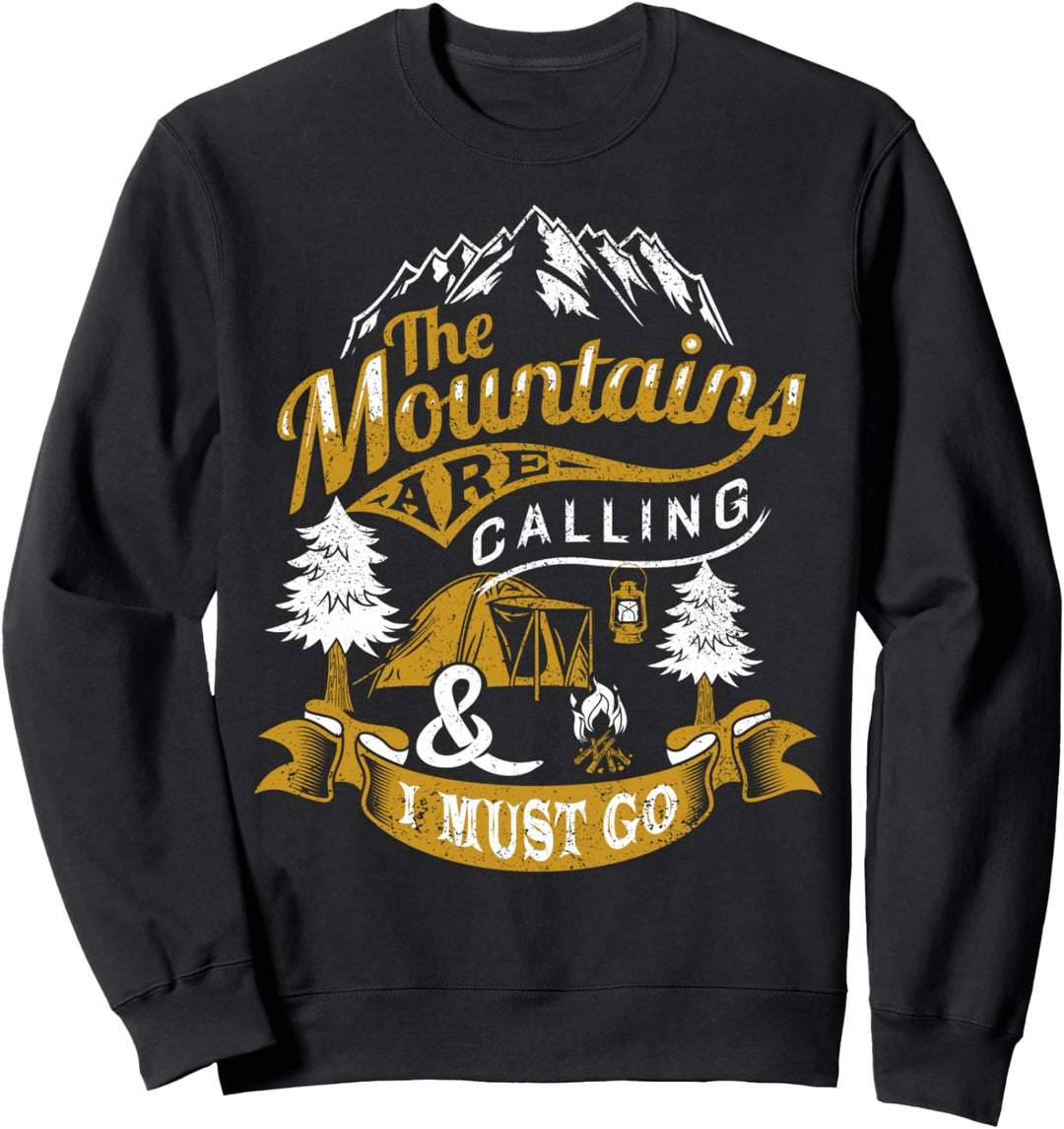 Wandern Schwarzwald Berge Rufen Bergliebe Wander Sweatshirt