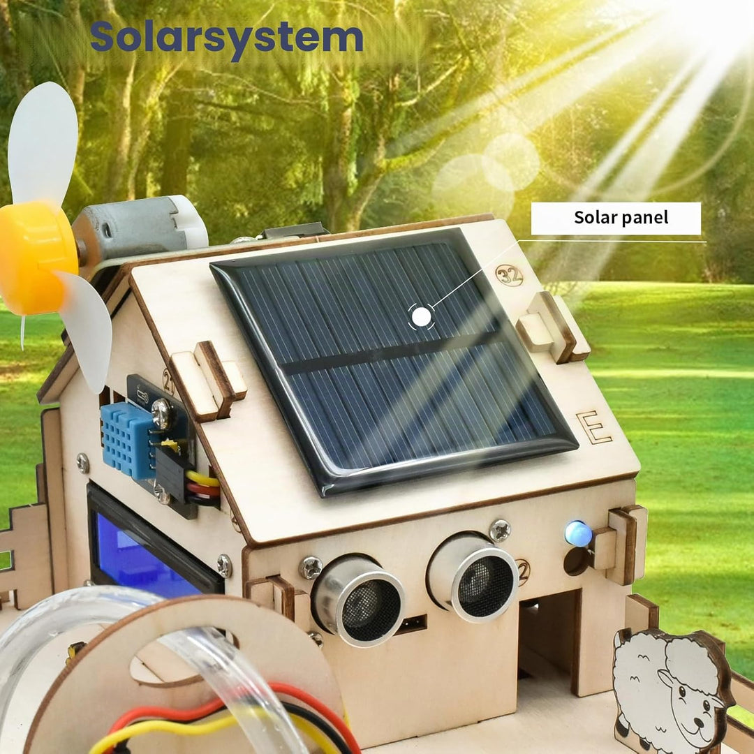KEYESTUDIO IoT Control Smart Farm Starter-Set für Arduino ESP32, Elektronik-Programmier-Set, kompati