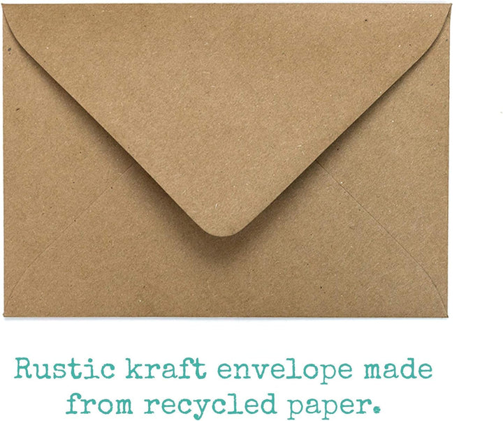 48 recycelte, umweltfreundliche, moderne Weihnachtskarten (Auf Englisch)