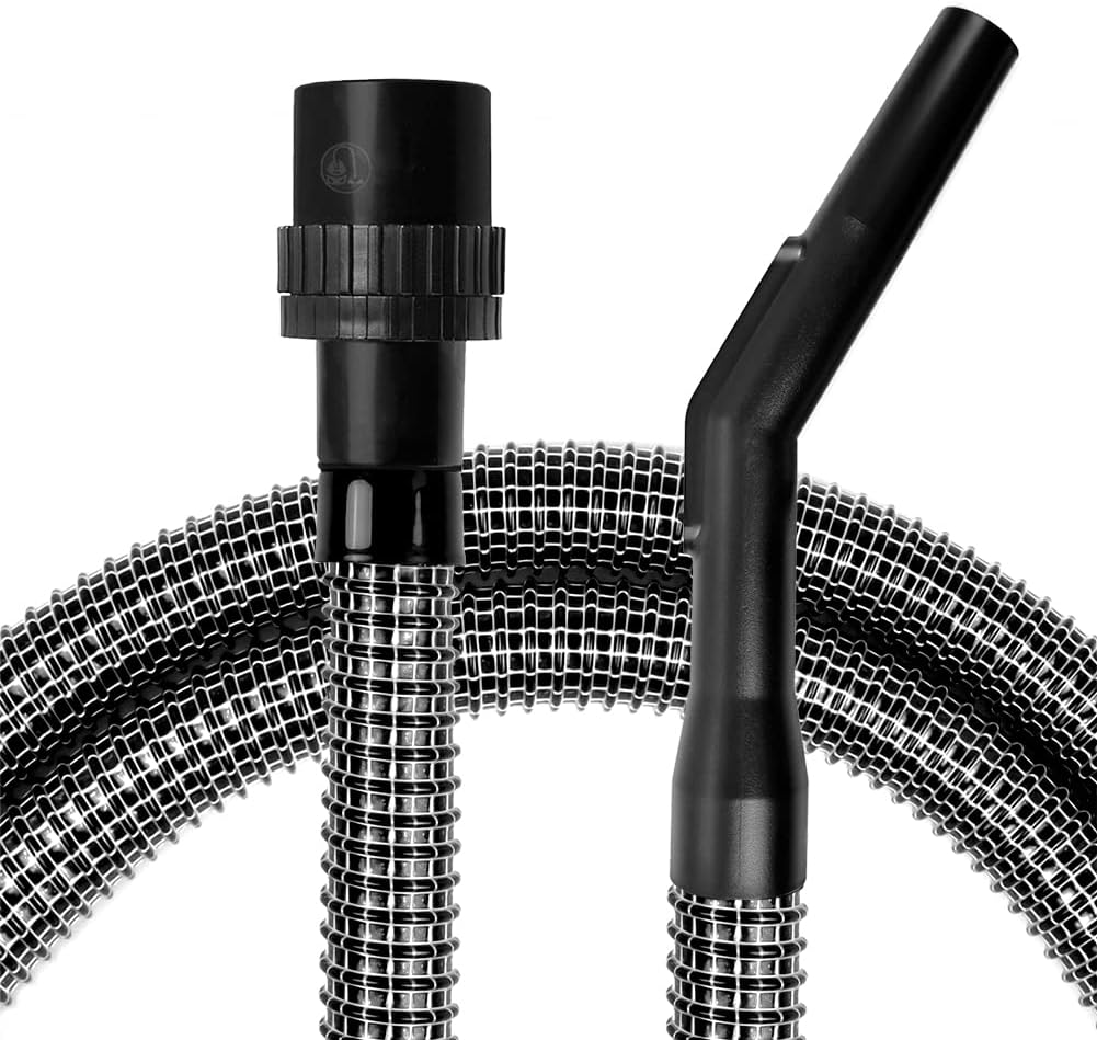 1A SCHLAUCH - Gewebeschlauch mit Handgriff für alle Industriesauger Kesselsauger mit 58 mm Anschluss