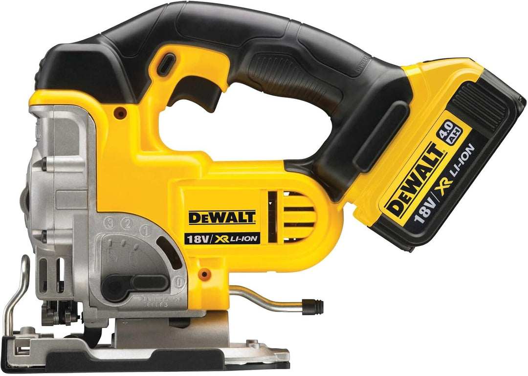 DeWalt DCS331M2 Scie sauteuse 18V LI-ION XR / 4AH Inklusive 2 x Li-Ion XR Akkus Single, Inklusive 2