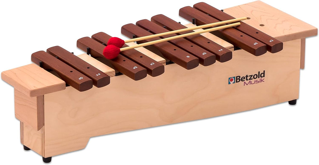 Betzold Musik - Sopran-Xylophon, inkl. Schlägel - Glockenspiel Xylofon