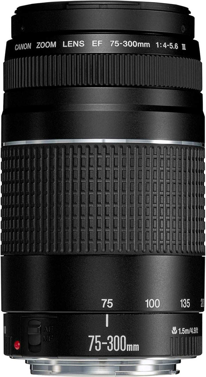 Canon RF 70-200mm F4L is USM Objektiv &amp; EF 75-300mm F4.0-5.6 III Zoomobjektiv (58mm Filtergewinde) s