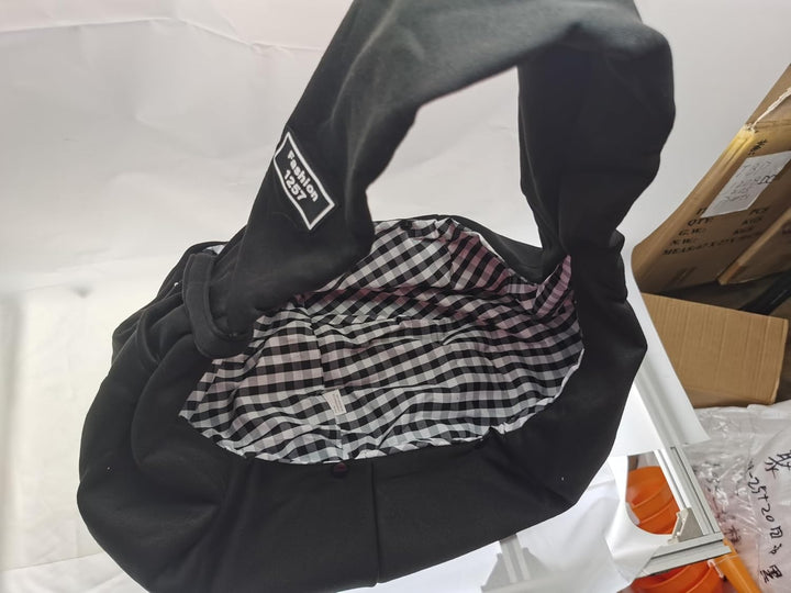 CYBERNOVA Hundetrage für kleine Hunde und Katzen, für 1-7,5 kg, mit Tasche, Freihandtasche für Hunde